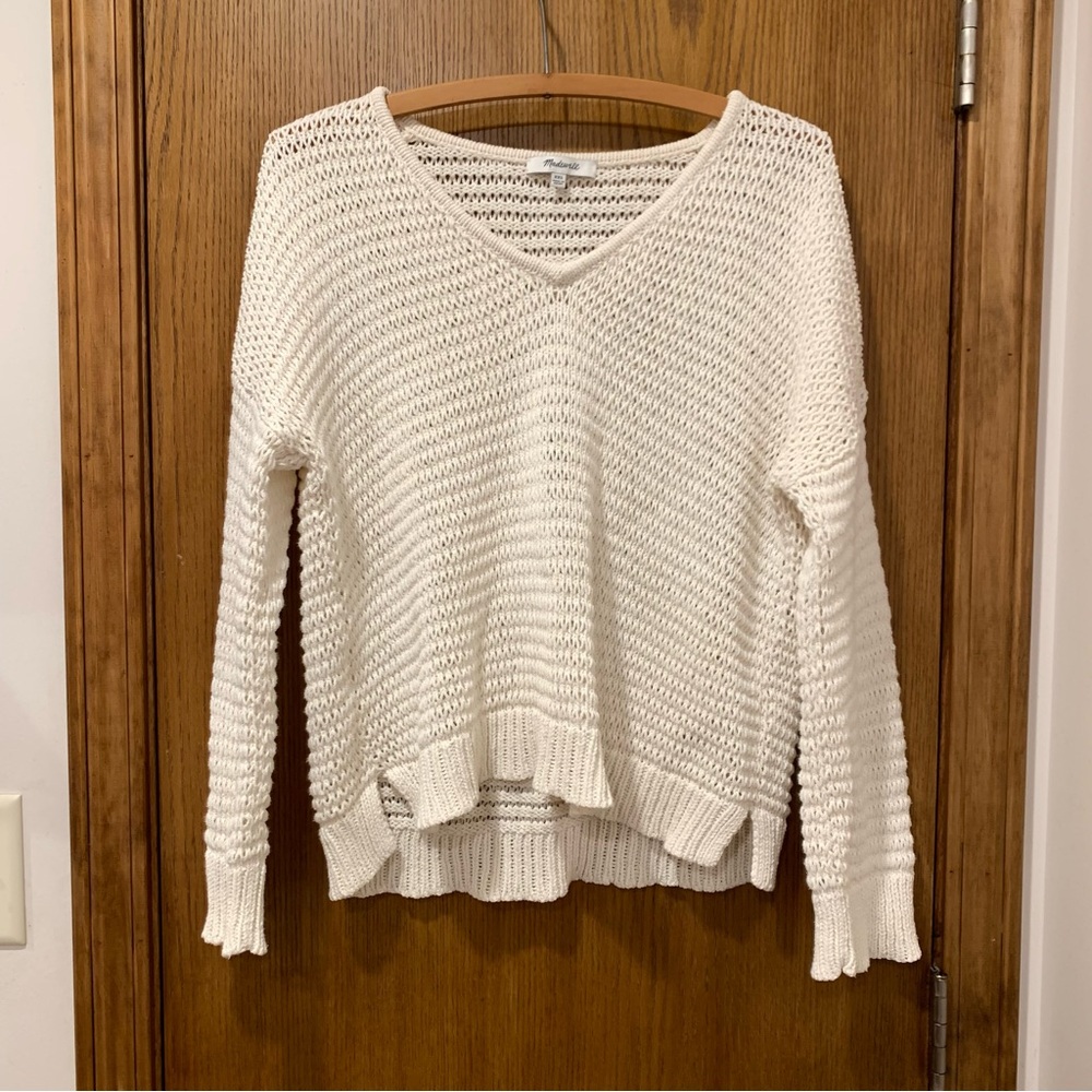 Loose knit Madewell sweater, XXS